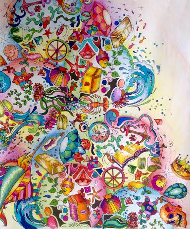 Adult Coloring by Helen Elliston - Conny Manero
